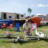 Tom Marchant and his flying machines.