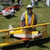 Ron ellitot with his Aero Master.